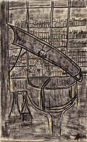 The solitude of the artist 