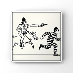 Pigs with guns 