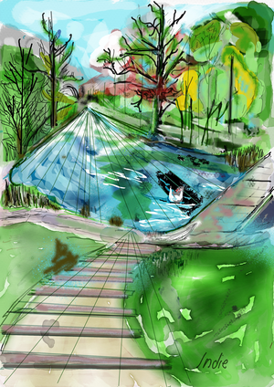 00343 RIVER AT CANNON HALL