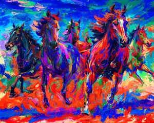 Gallop of the Wild (Limited Edition Canvas) Artist Proof Edition III
