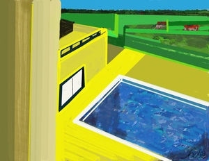 VIEW OF VILLA POOL