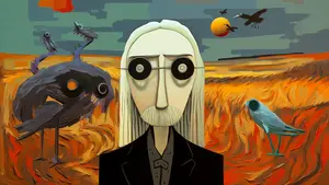 A Surrealist Portrait Of The Artist