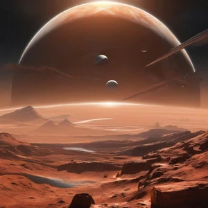 Marte desde Deimos