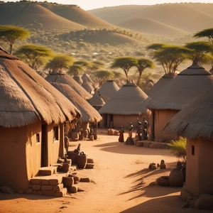 Ancient African Village