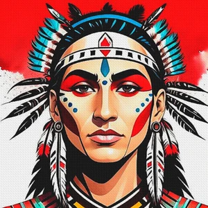 NATIVE PRIDE (POPART) 3