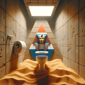 How long were you in the bathroom?