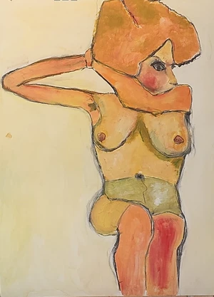 Egon Shiele copy
