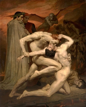 William Adolphe Bouguereau - Dante e Virgilio