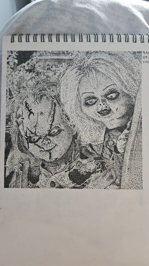 Chucky stippling 