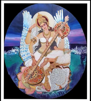 Goddess Saraswati