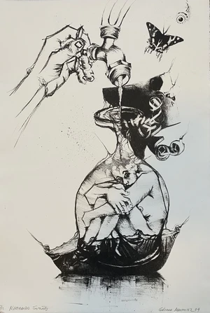 Navegando Suenos Lithography 2004