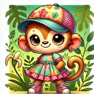 The Jungle Jester Monkey NFT