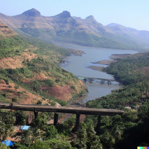 Bridge over the gorge