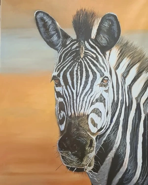 Portrait of zebra