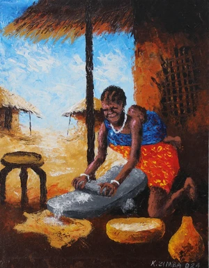 grind millet