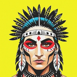 NATIVE PRIDE (POPART) 2