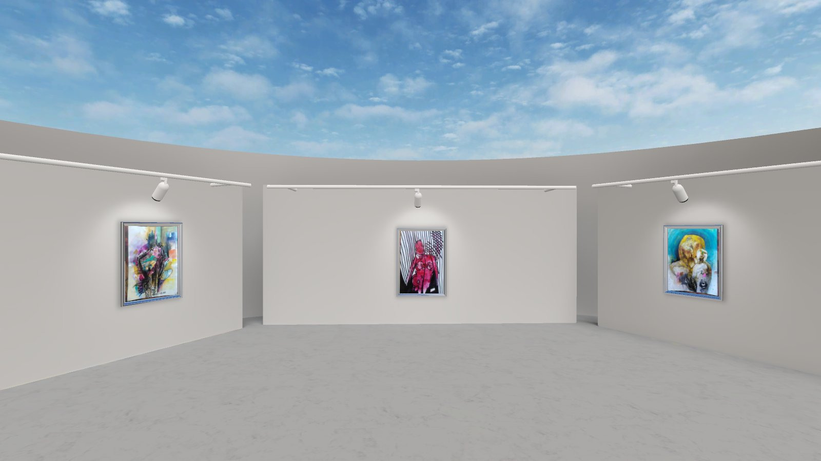omer ibnouf Exhibition