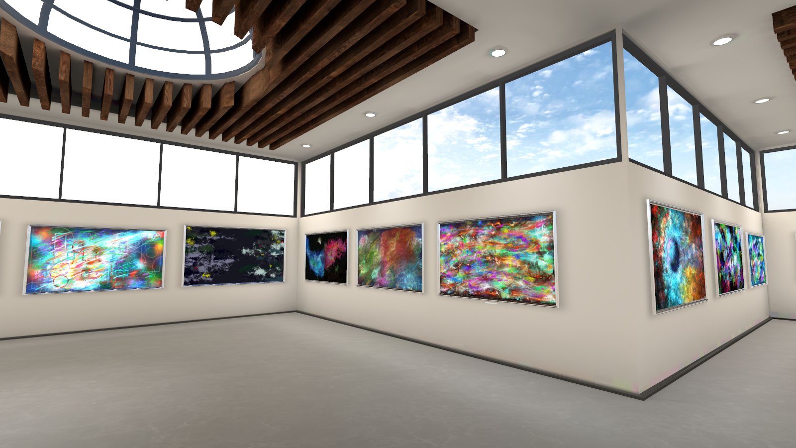 Travelling amongst the stars - Exhibition of Abstract Art by Albert Deak