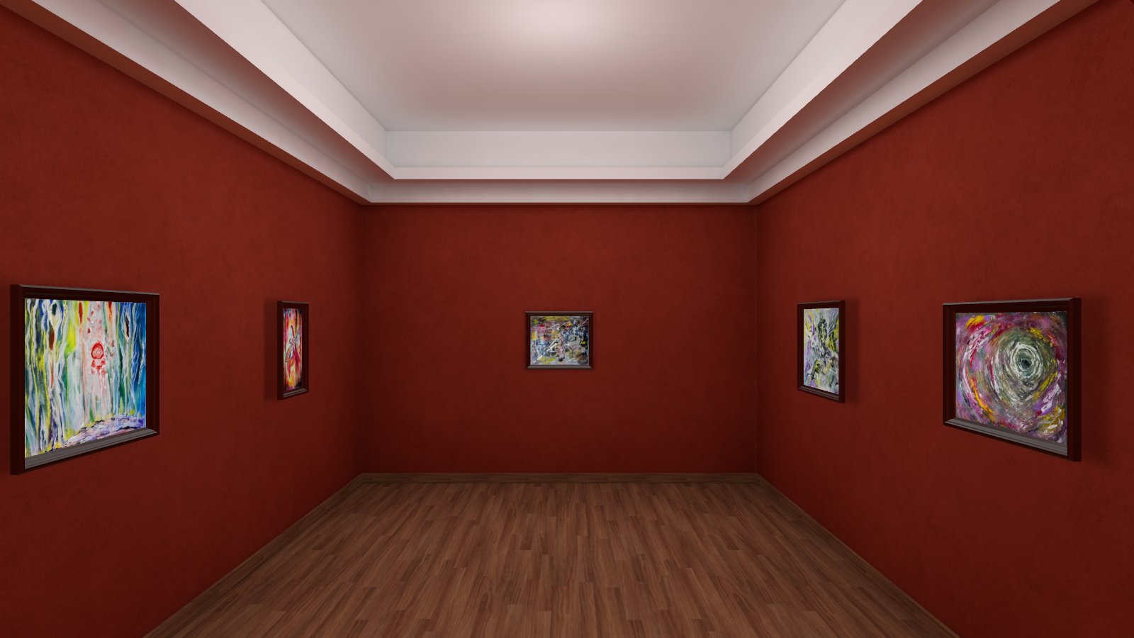 Echoes of Imagination: A Virtual Abstract Art Exhibition