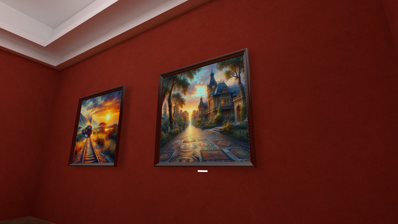 Digital art exhibition