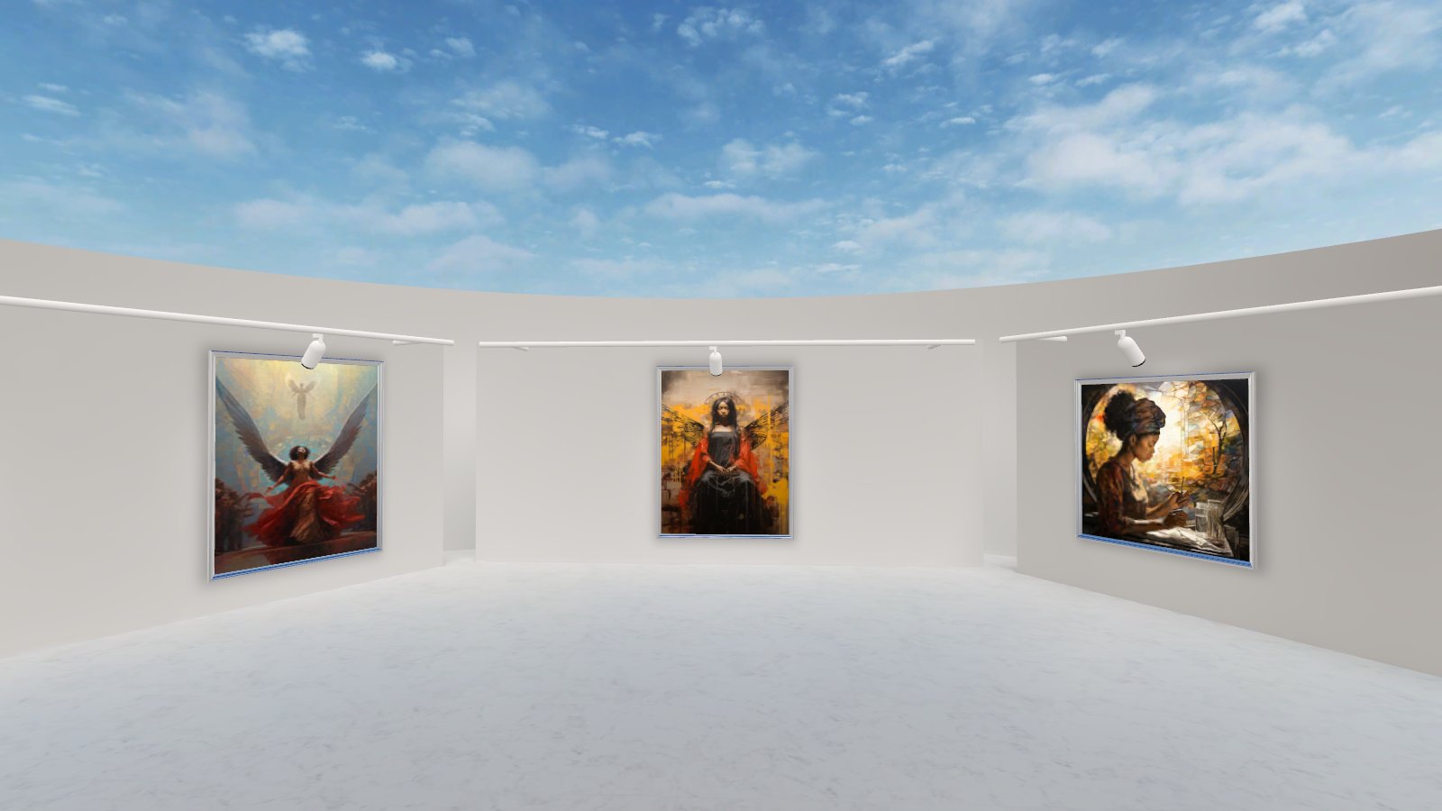 Airri Seraphino's Ebony Enchantment Exhibition